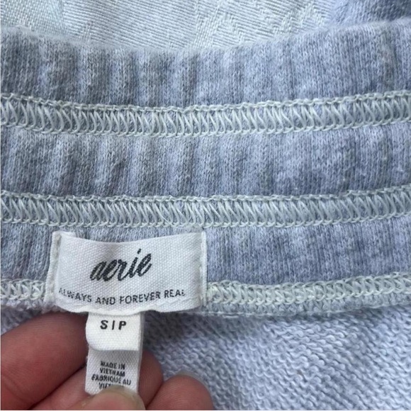 aerie grey joggers size s - Picture 3 of 3
